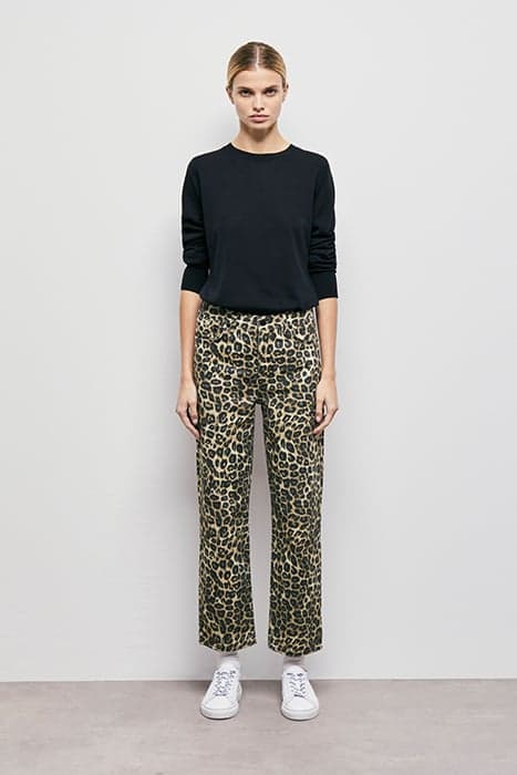 STRAIGHT LEOPARD JEANS LEOPARD by The Kooples