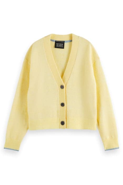 RELAXED FIT FUZZY CARDIGAN FIRST LIGHT by Scotch & Soda