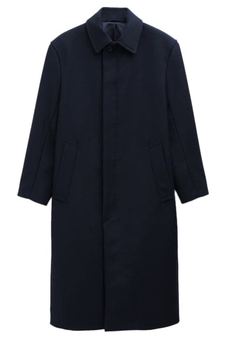 WOOL CAR COAT BLACK by Filippa K