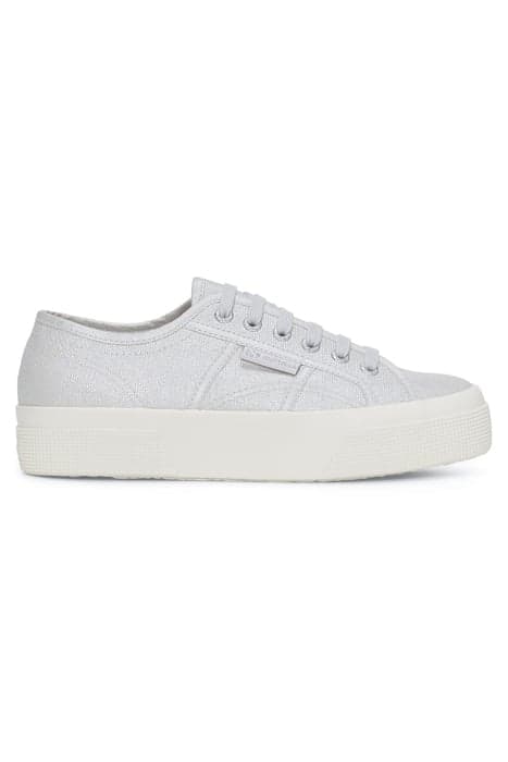 2740 PLATFORM PEARL MATTE CANVAS GREY SILVER-FAVORIO by Superga