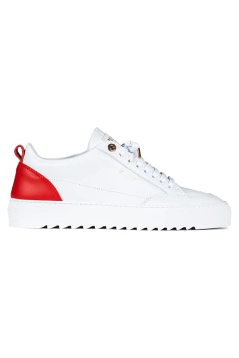 TIA LEATHER WHITE RED WHITE by Mason Garments