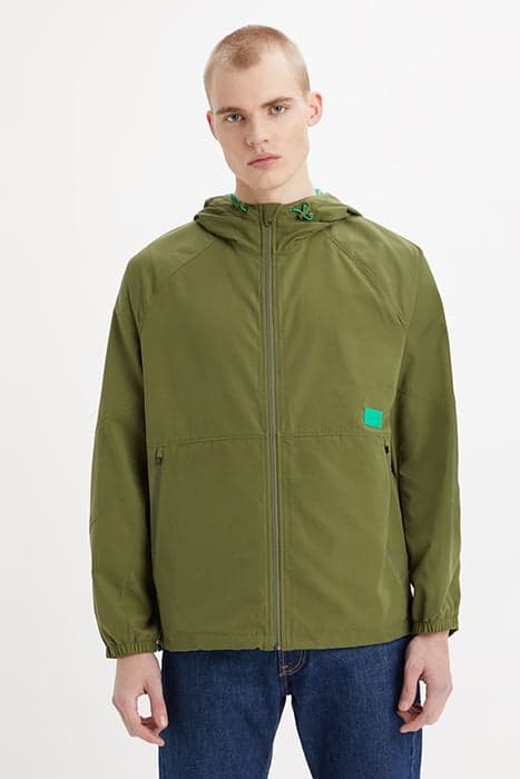 BATTERY WINDBREAKER SEA MOSS by Levi's