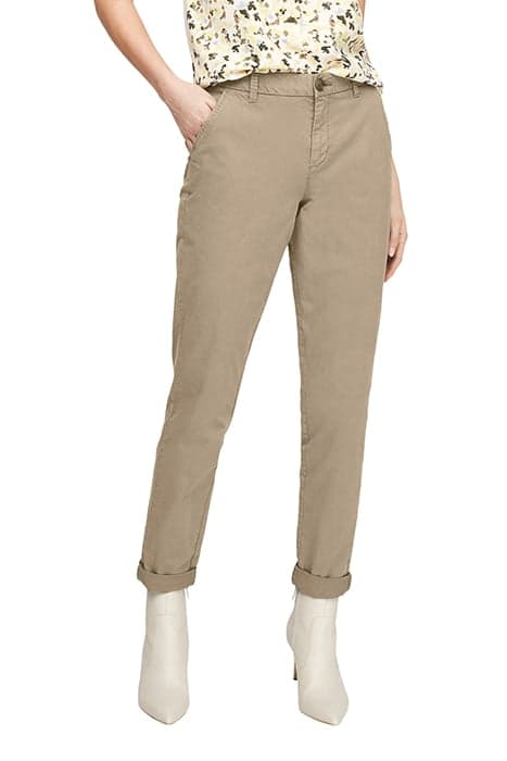 S.OLIVER PANTS LIGHT KHAKI by s. Oliver