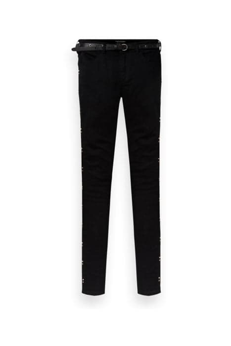 SEASONAL SKINNY FIT PANTS BLACK by Scotch & Soda