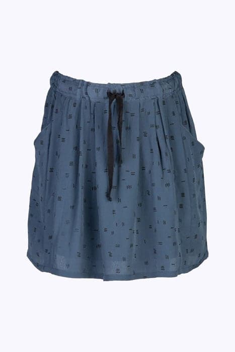 GIRLS SALLY GRAPHIC PRINT SKIR BLUE by BY-BAR