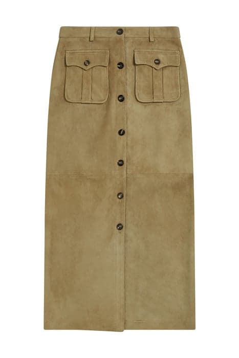 LONG CITY SAFARI SKIRT FALLOW by Belstaff