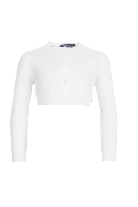 COTTON BOLERO WHITE by River Woods