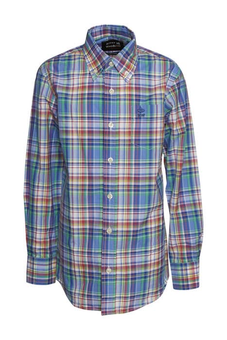 TF LS WS CLR CHSTPKT BSC SHIRT MULTI by River Woods