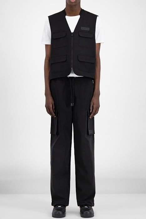 BLACK RECARGO TRACKPANTS by Daily Paper