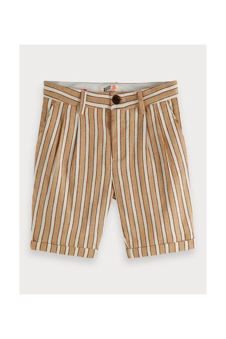 SHORTS IN LINEN-BLEND QUALITY COMBO Z by Scotch & Soda