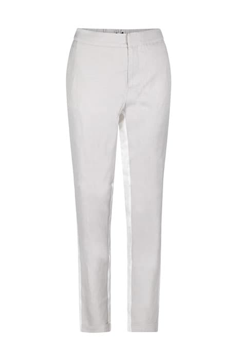 LADIES WOVEN COLOUR BLOCK PANTS SOFT GREY by Alix The Label