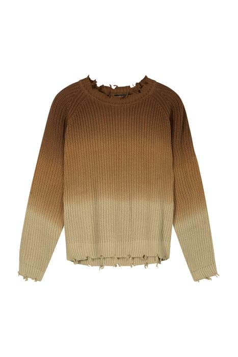 SWEATER DEGRADE DARK CARAMEL by 10DAYS