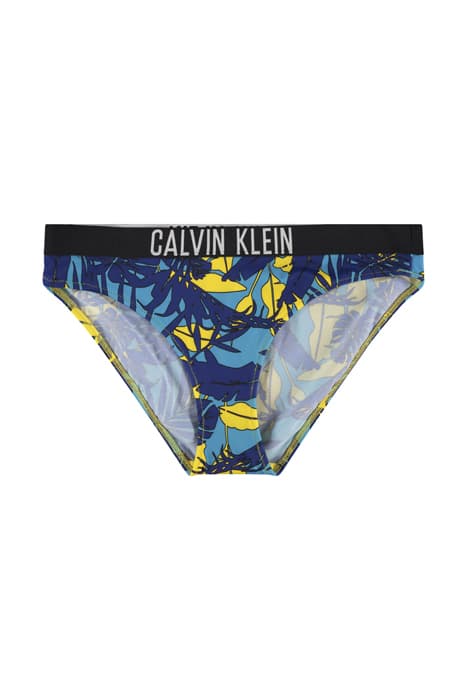 CLASSIC BIKINI-PRINT Tropical Print Blue by Calvin Klein