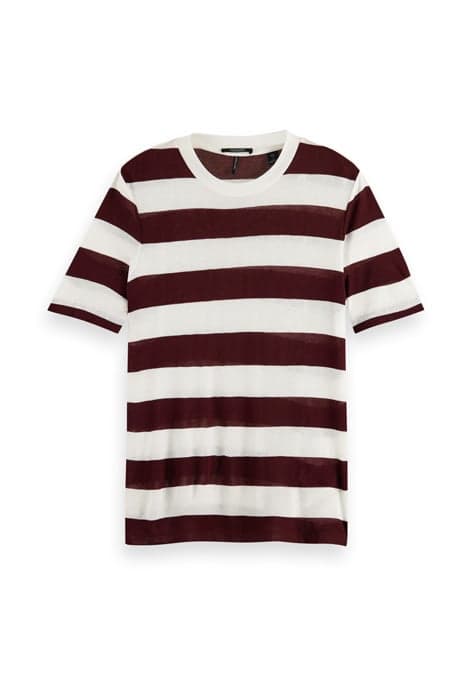 SOFT RIB TEE IN TENCEL OR ECOVERO QUALITY COMBO A by Scotch & Soda