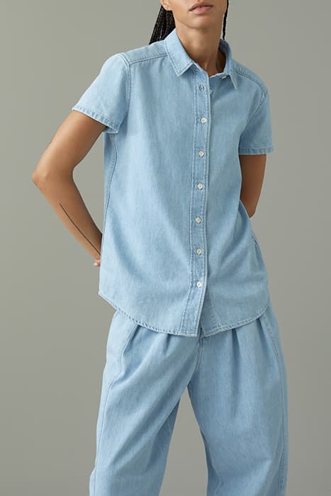 OWEN BLOUSE LIGHT BLUE by Closed