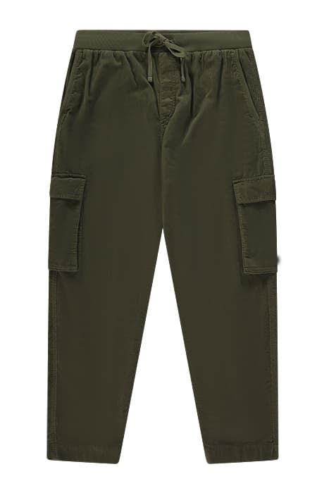 ARIA ORGANIC CORD TROUSER DK GREEN by White Stuff