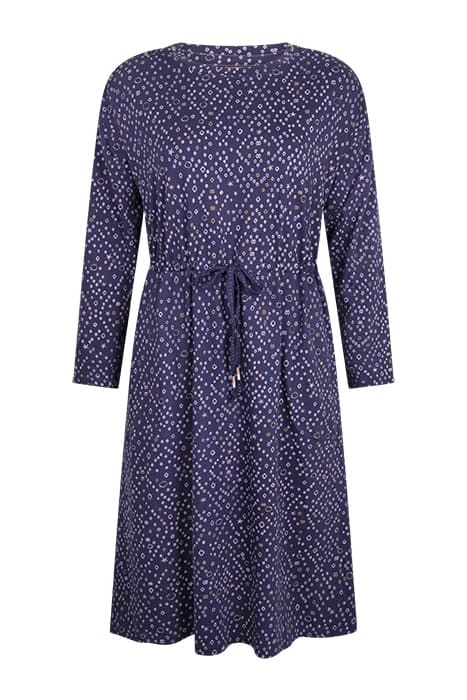 POPPY JERSEY DRESS NAVY PRINT by White Stuff