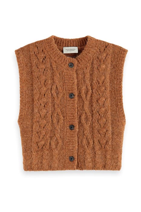 Pullovers Copper Melange by Scotch & Soda