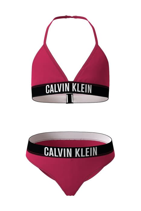 TRIANGLE BIKINI SET Pink Heart by Calvin Klein