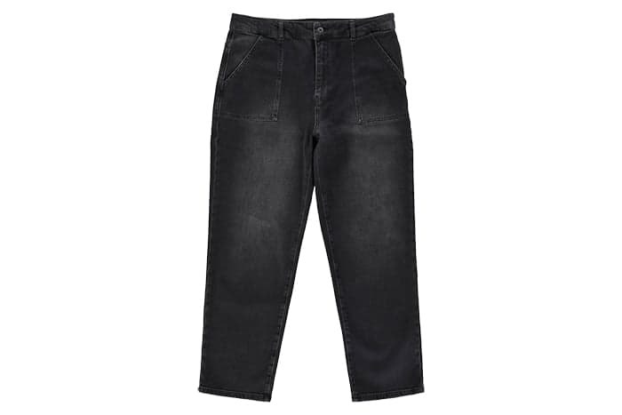 SMILEY BLACK DENIM PANT JET BLACK by BY-BAR