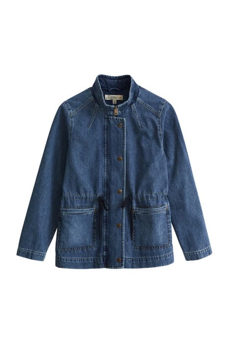 LAYLA DENIM JACKET MID DENIM by White Stuff