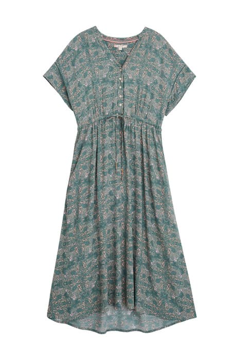 RIA SHIRT DRESS TEAL MLT by White Stuff