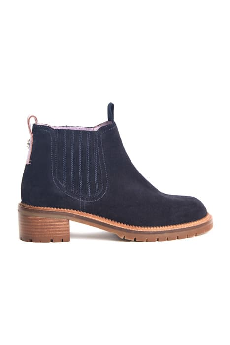 OLIVE CLEATED CHELSEA BOOT DARK NAVY by White Stuff