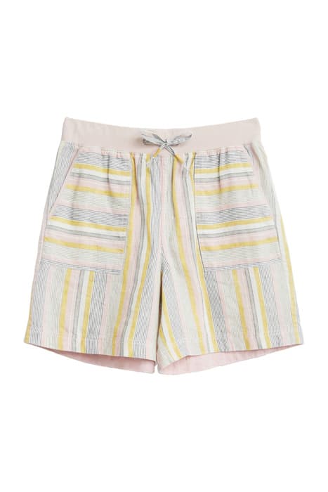 EFFIE LINEN SHORTS WHITE MLT by White Stuff