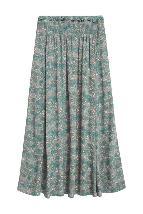 AUBREE SKIRT TEAL MLT by White Stuff