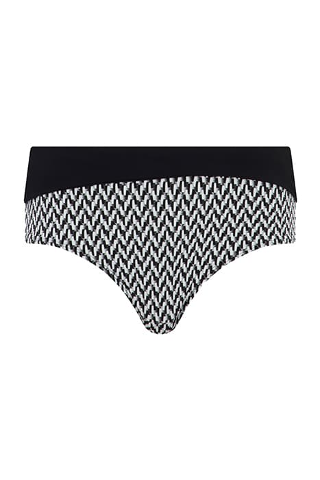 SW ON MIDI BRIEF ST HO BLACK / WHITE by Femilet