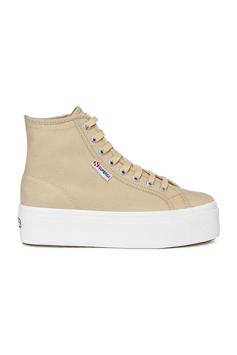 2708HI TOP BEIGE LT-FAV by Superga