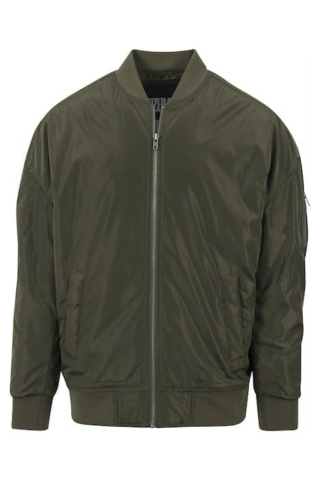 OVERSIZED BOMBER JACKET DARK OLIVE by Urban Classics