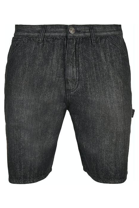 CARPENTER JEANS SHORTS REAL BLACK WASHED by Urban Classics