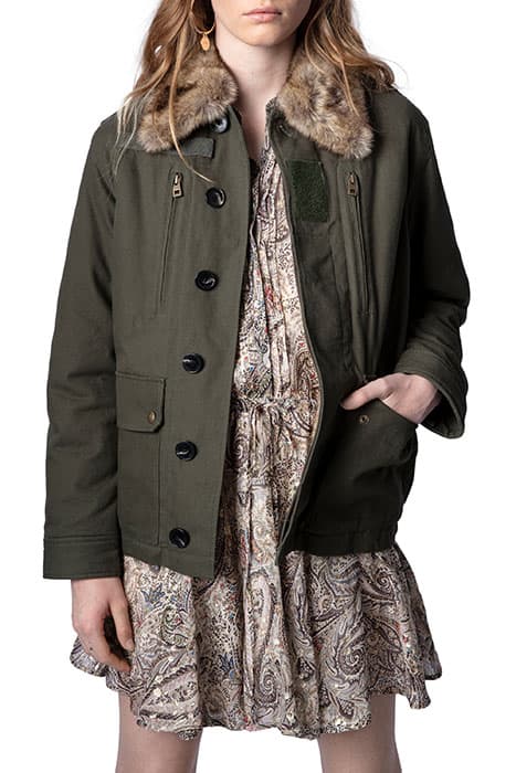 KID BRODERIE TDM LOVE NOW PARK KHAKI by ZADIG&VOLTAIRE