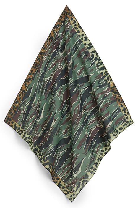 FELIDA CAMO BANDANA KHAKI by AllSaints