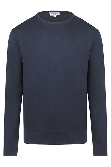 C-NECK COTTON/NYLON/MERINO BLACK IRIS (NAVY) by McGregor