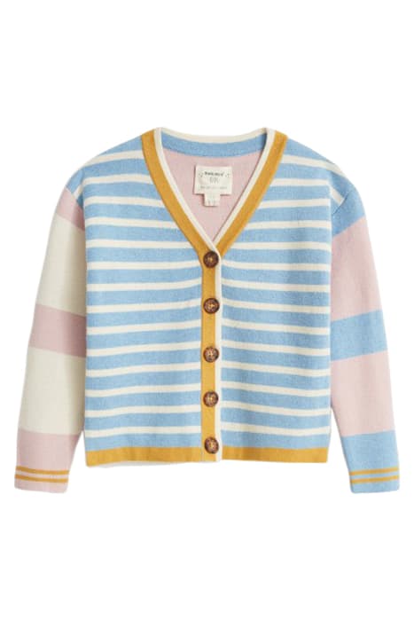 MINI EIMEAR REVERSIBLE CARDI MID PINK by White Stuff