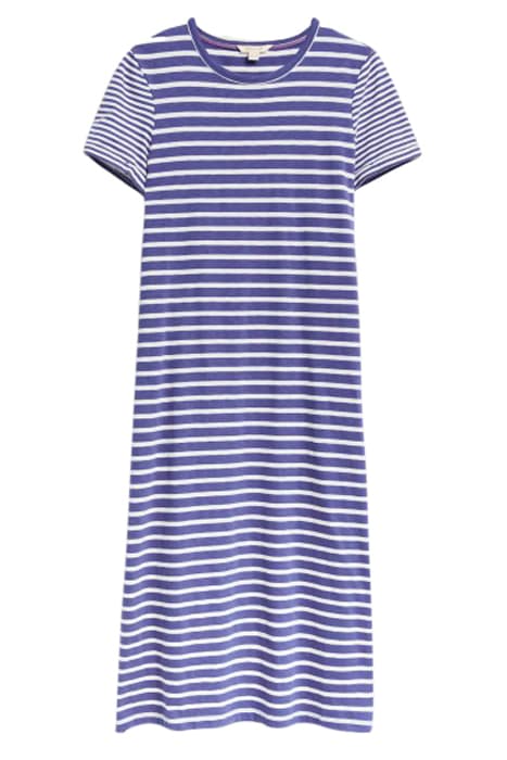 NEO T SHIRT DRESS STRIPE IVORY MLT by White Stuff