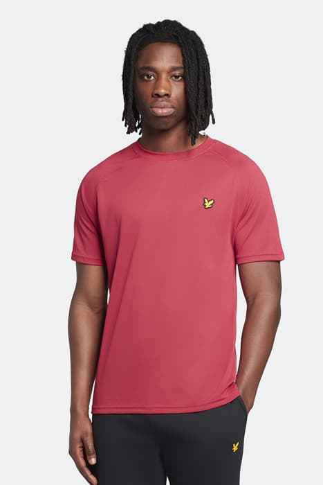 CORE RAGLAN CRANBERRY by Lyle & Scott