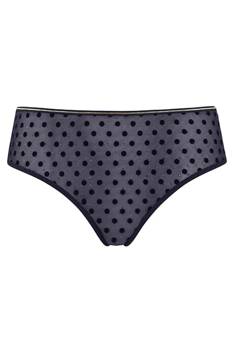 PETIT POINT EVENING BLUE AND GOLD by Marlies Dekkers