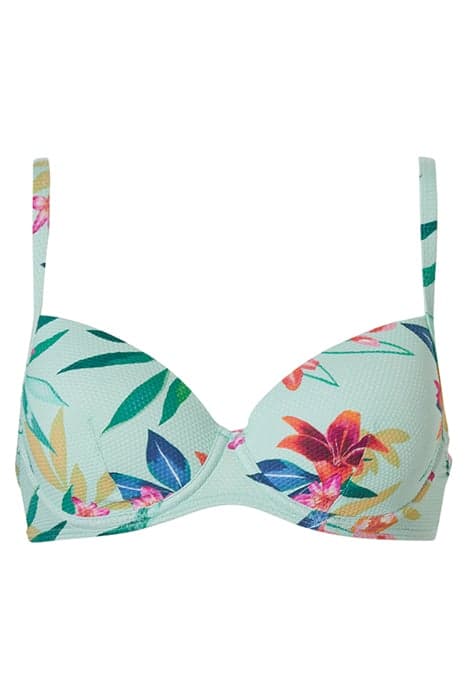 SW BRA TSHIRT BRI TROPICAL LILY FLOWERS PRINT by Livera