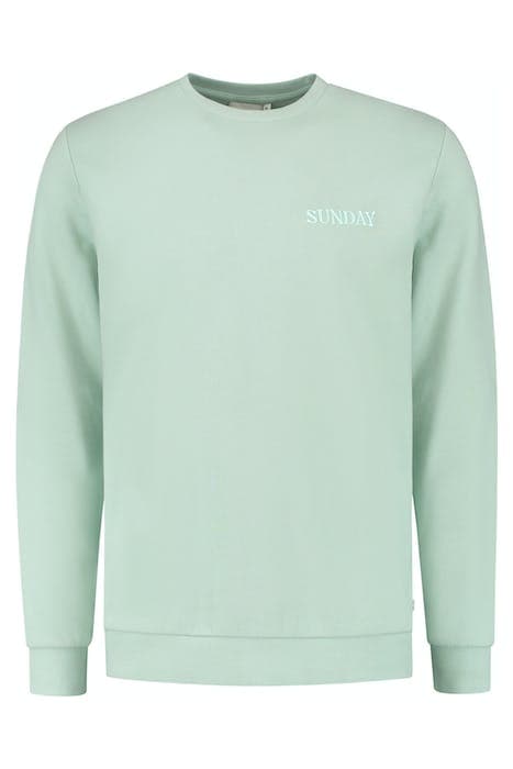 UNISEX SUNDAY SWEATER SEA FOAM GREEN by Shiwi