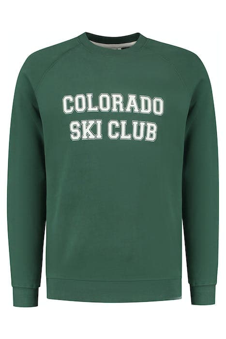 MEN COLORADO SKI SWEATER COOL PINE GREEN by Shiwi