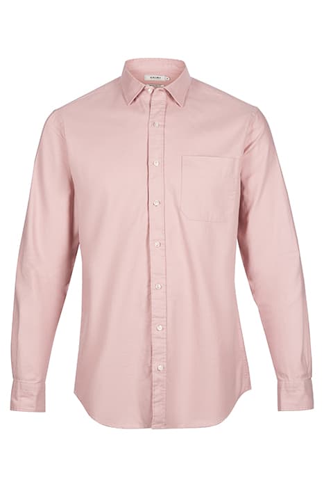 MEN TWILL SHIRT TYLER DUSTY SALMON PINK by Shiwi