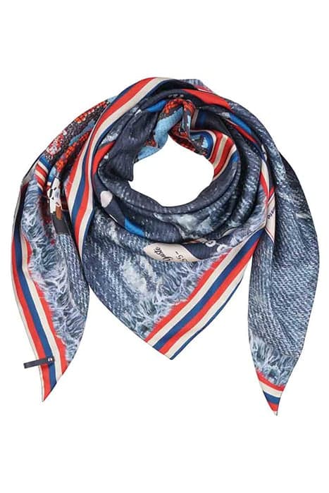 SCARF ST. TROPEZ JEANS RACE STRIPES by Mucho Gusto