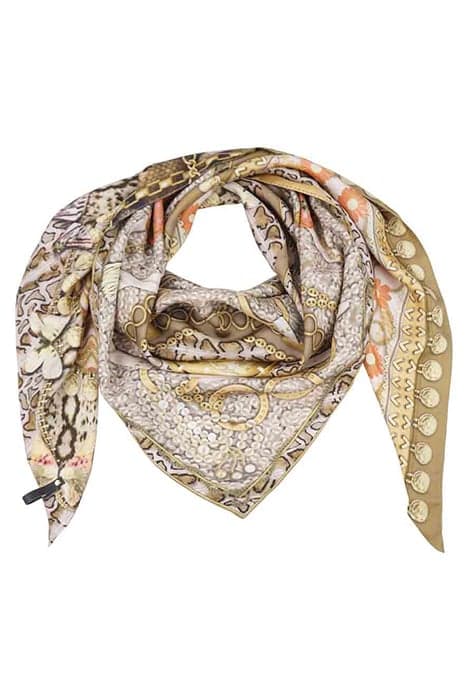 SCARF ST. TROPEZ SNAKE GREEN by Mucho Gusto