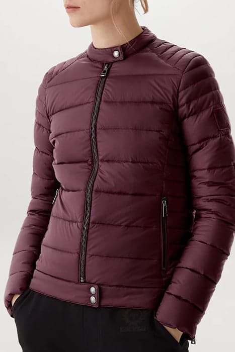 ODILE JACKET AUBERGINE by Belstaff