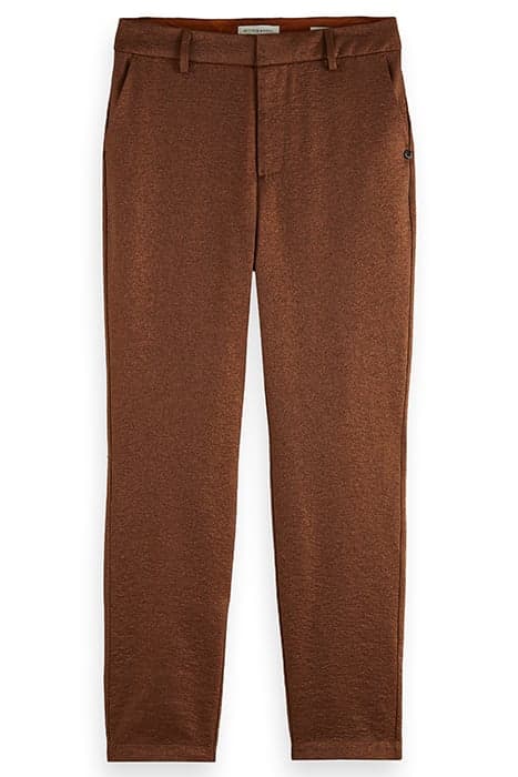 LOWRY TAILORED SLIM-FIT PANTS IN METALLIC ECOVERO™ BLEND COP by Scotch & Soda