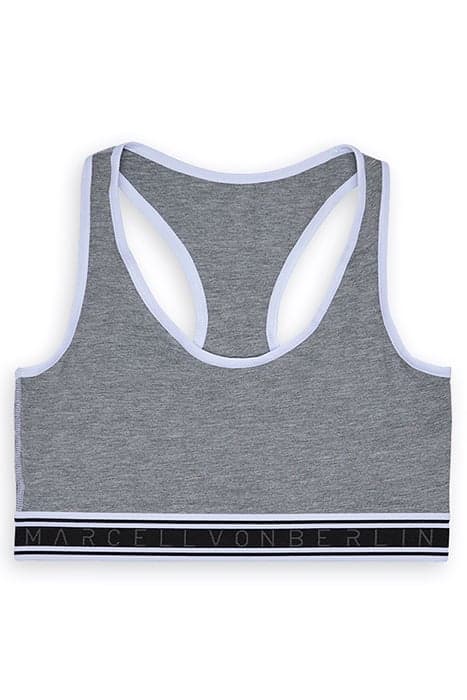 SPORTS BRA GREY by Marcell von Berlin