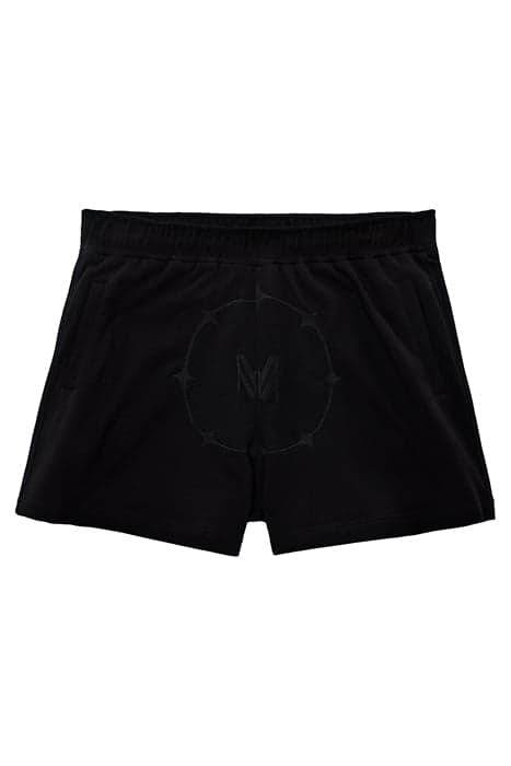 LOGO-GYM-SHORTS BLACK by Marcell von Berlin